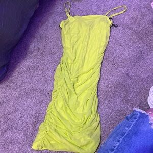 Forever 21 Bright Yellow Dress